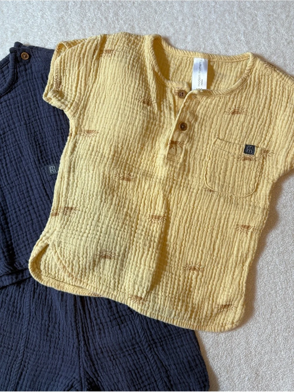 Cotton Gauze Lightweight Bundle, Sz 18 Months. Set + Shirt